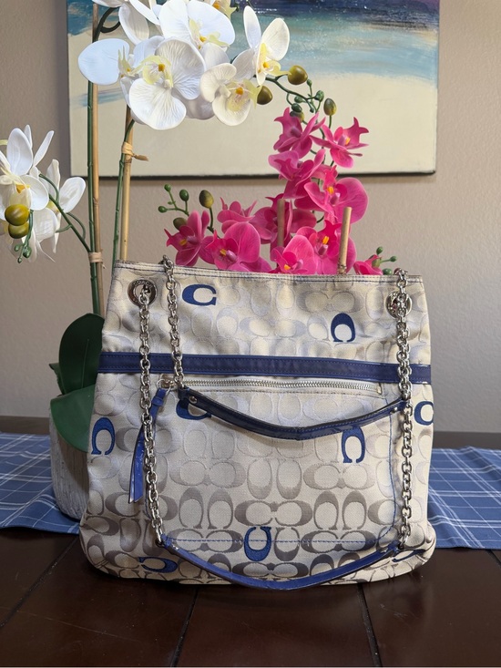 Coach Handbags - Coach Poppy Blue